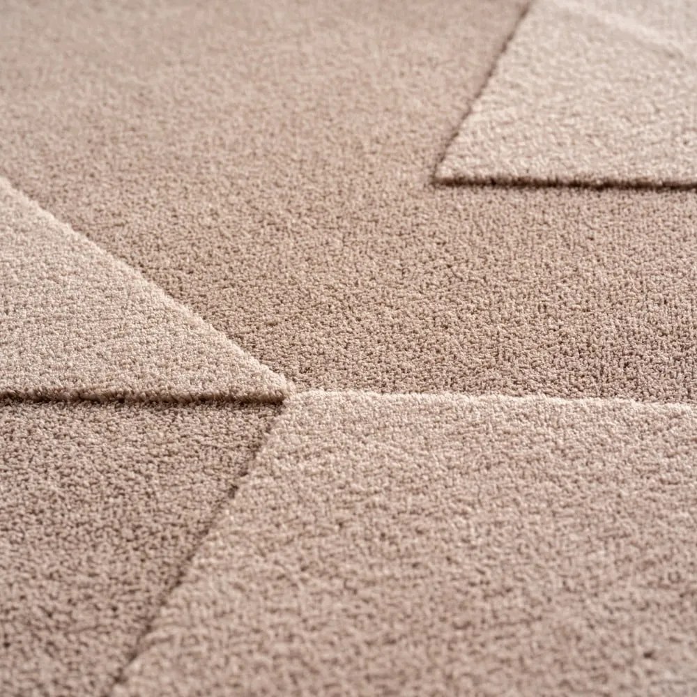 Svetlohnedý prateľný koberec 240x340 cm Pompei 1613 – Ayyildiz Carpets