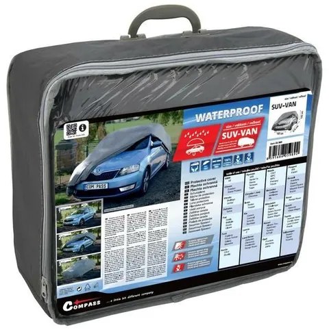 Compass Ochranná plachta FULL  SUV-VAN 100% WATERPROOF, 515 x 195 x 142 cm