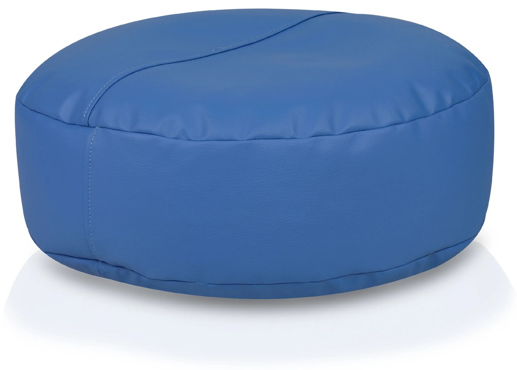 INTERMEDIC SK - Sedací vak 47x15 cm z ekokože | podnožka, podsedák, doplnkové sedenie Farba: E13 - Hnedá tmavá (Ekokoža)