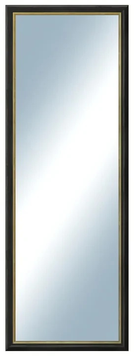 DANTIK - Zrkadlo v rámu, rozmer s rámom 50x140 cm z lišty Anversa čierna Au (3149)