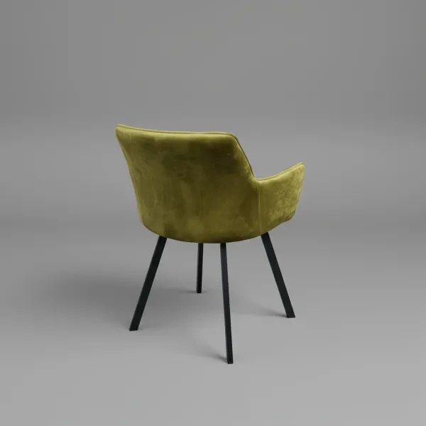 Jedálenská stolička AMELIA zelená