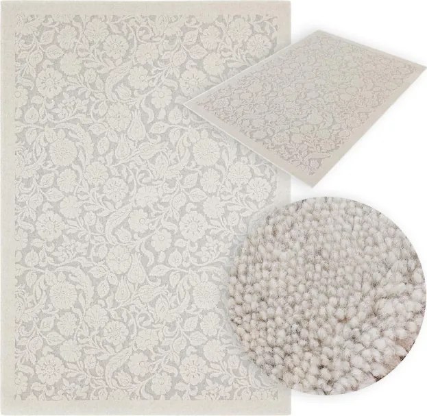 Koberec Agnella Noble Alulala svetlosivý
