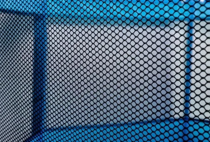 ISO Textilné ohrádka pre deti 115 x 65 cm, modrá, 8494