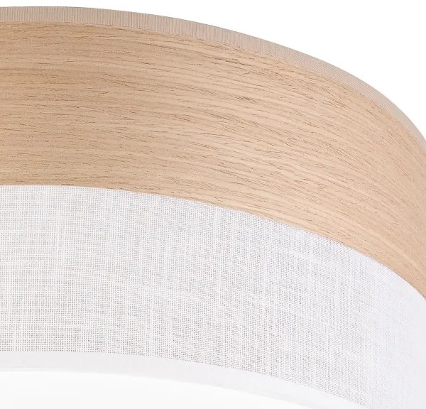LED Stropné svietidlo SIRJA WOOD LED/36W/230V pr. 45 cm biela/dub