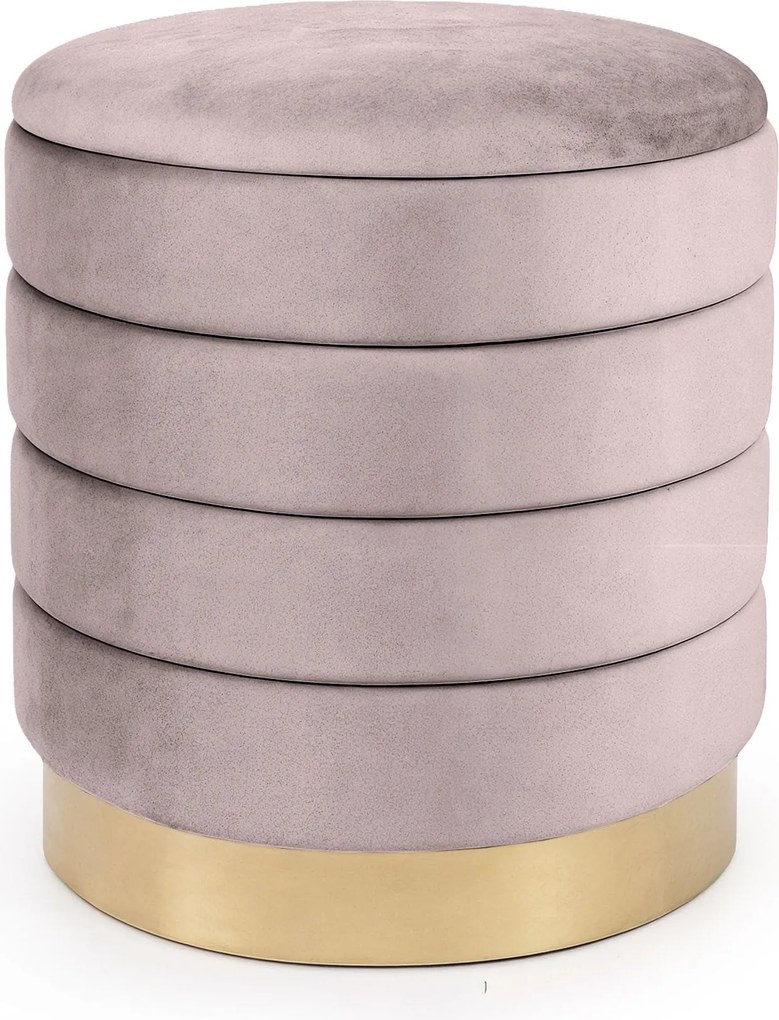 Taburet Luna růžový