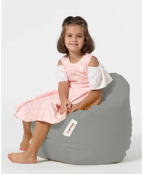 Sedací vak 60x60 cm šedá