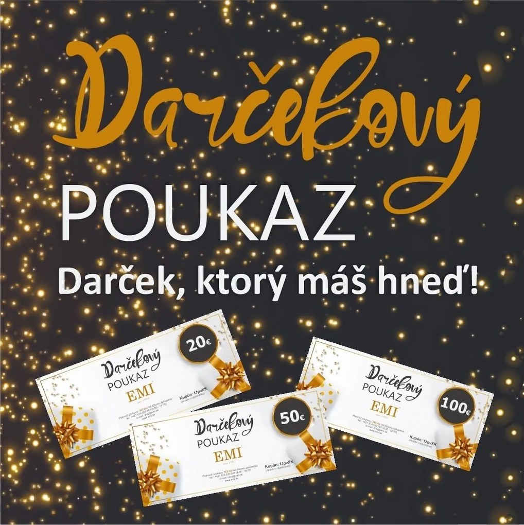 Darčekový poukaz EMI: 20€