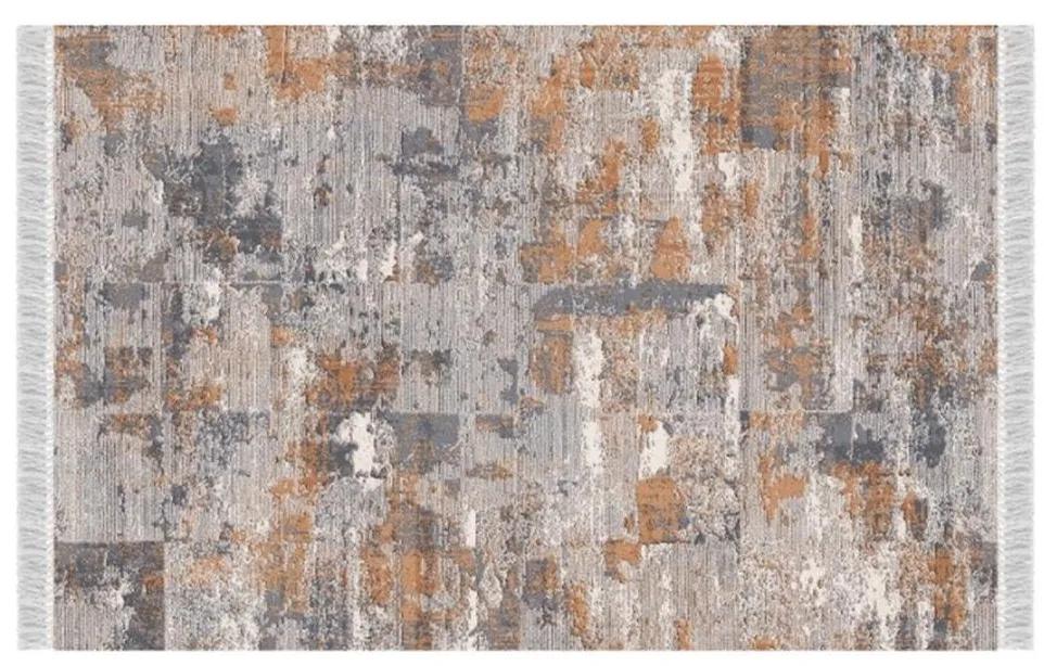 Tempo Kondela Obojstranný koberec, vzor/hnedá, 180x270, MADALA