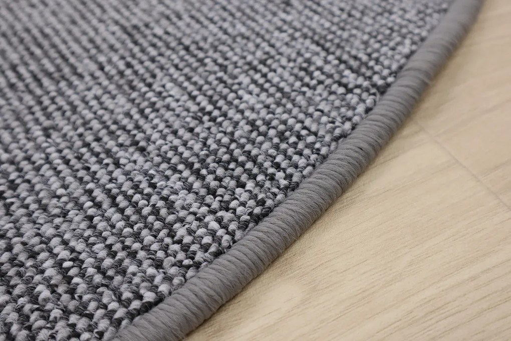 Kusový koberec Neapol 4726 kruh, 80x80 (priemer) kruh, šedá, chodba / predsieň, Timzo