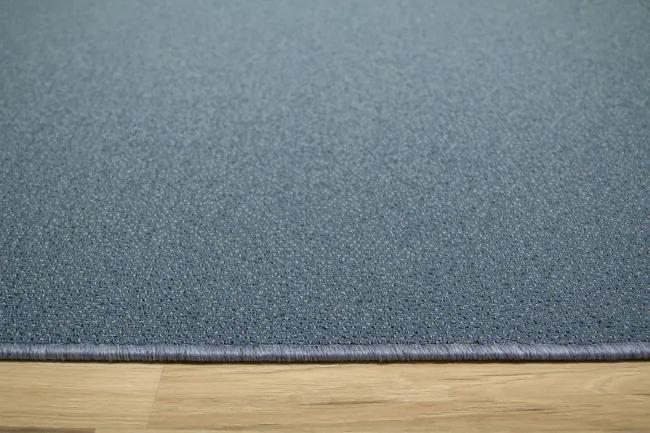 Metrážny koberec Pacific 80 svetlomodrý / sivý