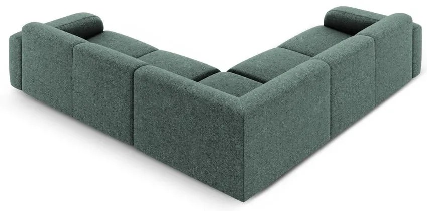 Rohová pohovka v petrolejovej farbe (variabilná/do L) Molino – Micadoni Home