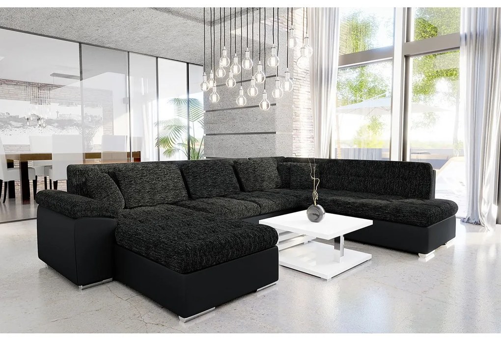 Rohová sedačka Tony s funkciou spania, Dostupné poťahy: Nazar 225.02, Strana: Pravá - U