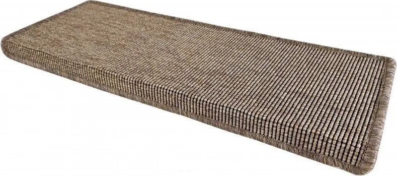 Nášľapy na schody Nature NEW prírodný obdĺžnik, samolepiaci - 24x65 obdĺžnik (rozmer vrátane ohybu) Vopi