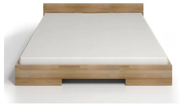 Dvojlôžková posteľ z bukového dreva SKANDICA Spectrum, 140 × 200 cm