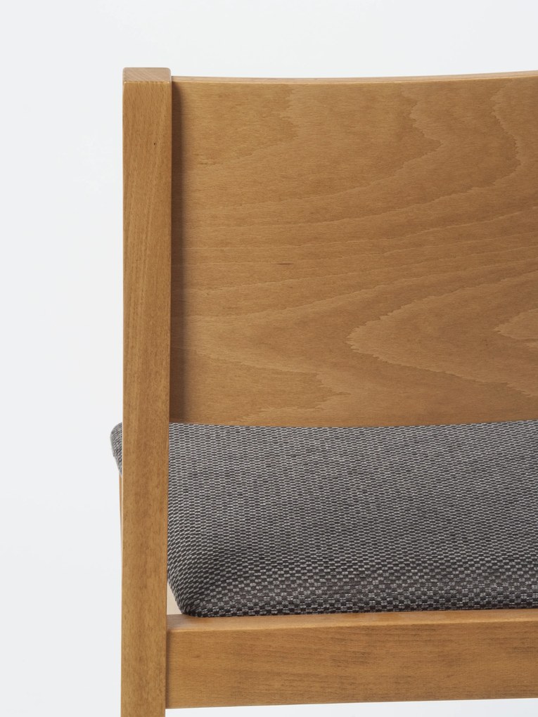 Stima stohovatelná stolička ALEX Vyberte látku ->: MIRON beige 71, Odtieň / morenie: Wengé