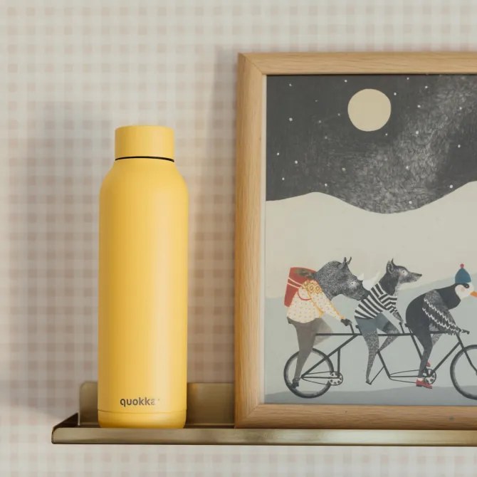 Nerezová termofľaša Solid Light Yellow 630 ml