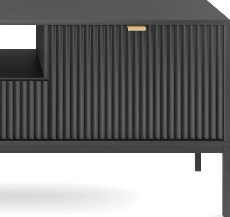 TV skrinka Nova, čierna