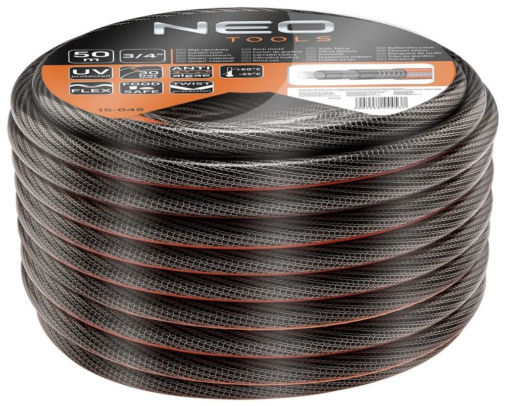 NEO PROFI záhradná hadica 3/4" 50 m | 15-845