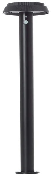Brilliant - LED Solárna lampa so senzorom ALVERO LED/4W/3,7V 70 cm IP44 čierna