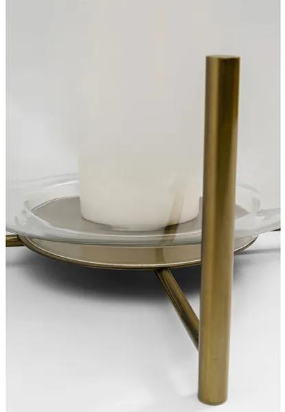 Vasa Stream svietnik zlato-biely 36 cm