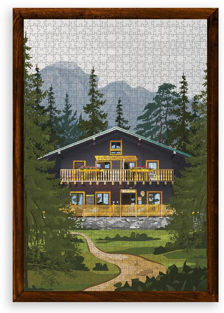 Puzzle Zámkovského chata - 1000 dielikové (48x68cm) - 39,9€