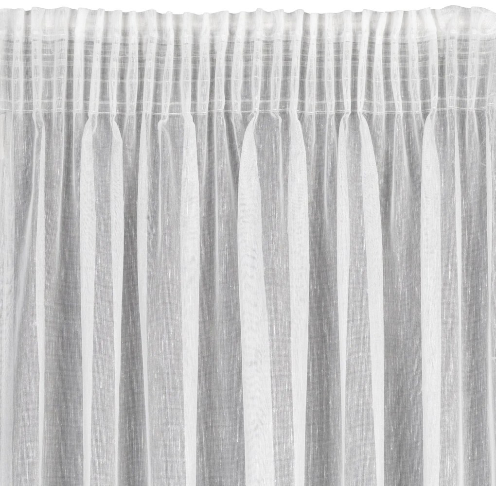 ZÁCLONA NA PÁSKE ADEL 140X250 CM BIELA