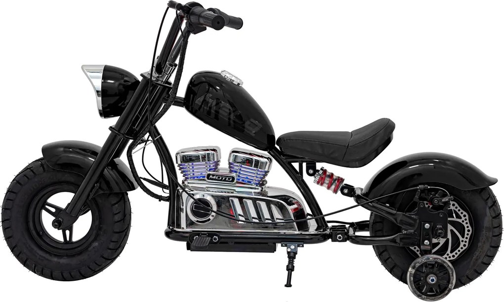 Ramiz Chopper Warrior Motocykel čierny