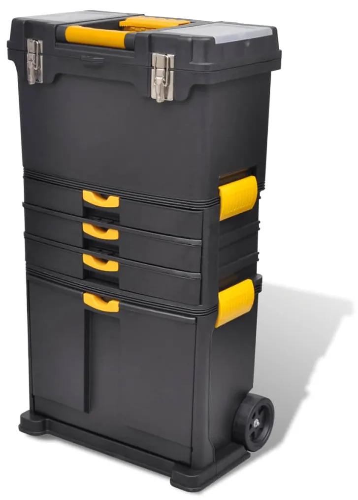 vidaXL Prenosný kufrík na náradie