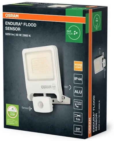 Osram - LED reflektor so snímačom ENDURA LED/50W/230V 3000K IP44