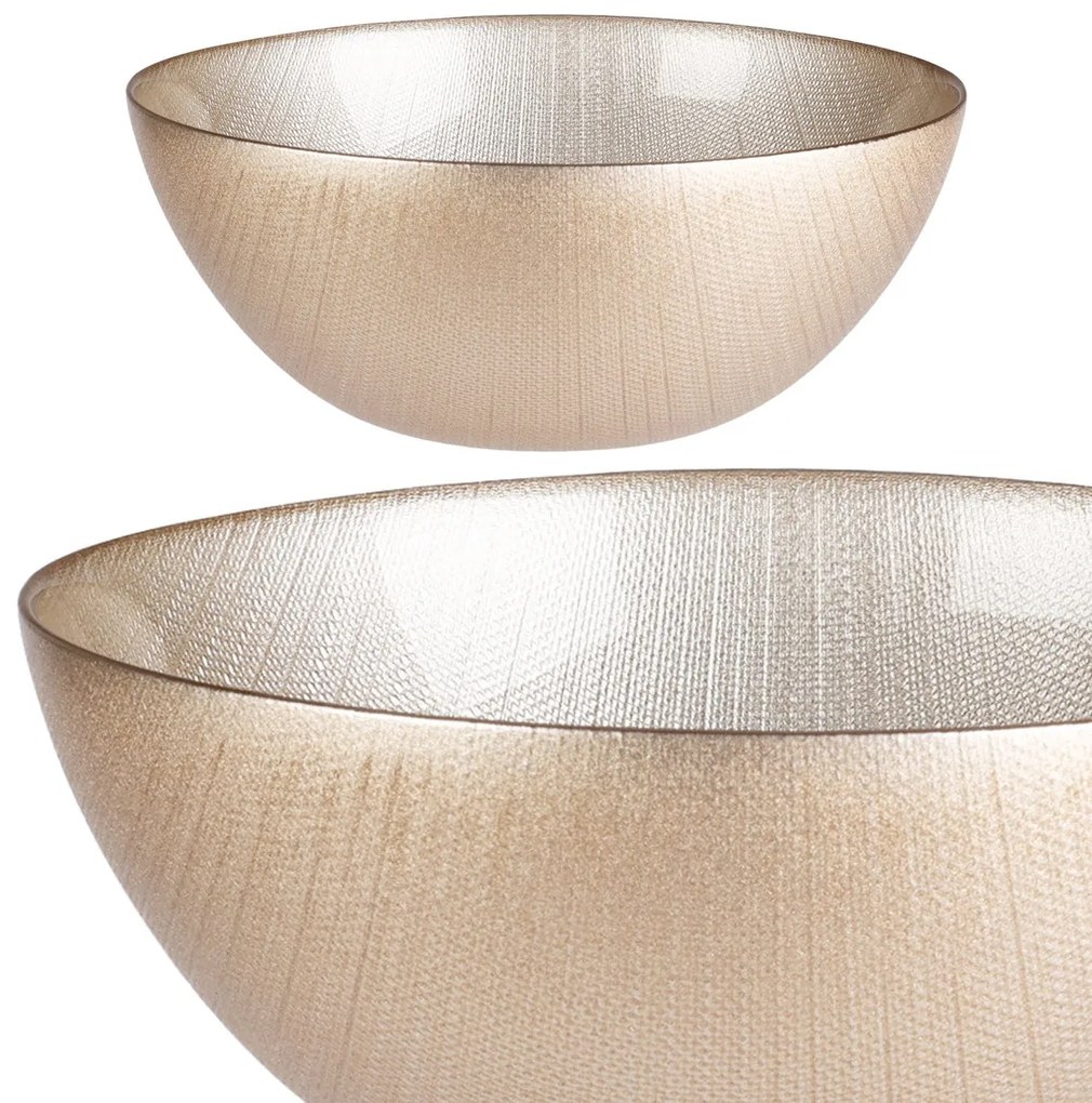 Sklenená misa Champagne (fi) 21 cm