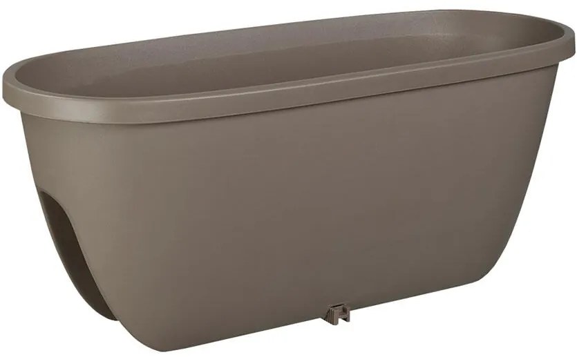 Truhlík Balconia na zábradlie plast Hš 60cm