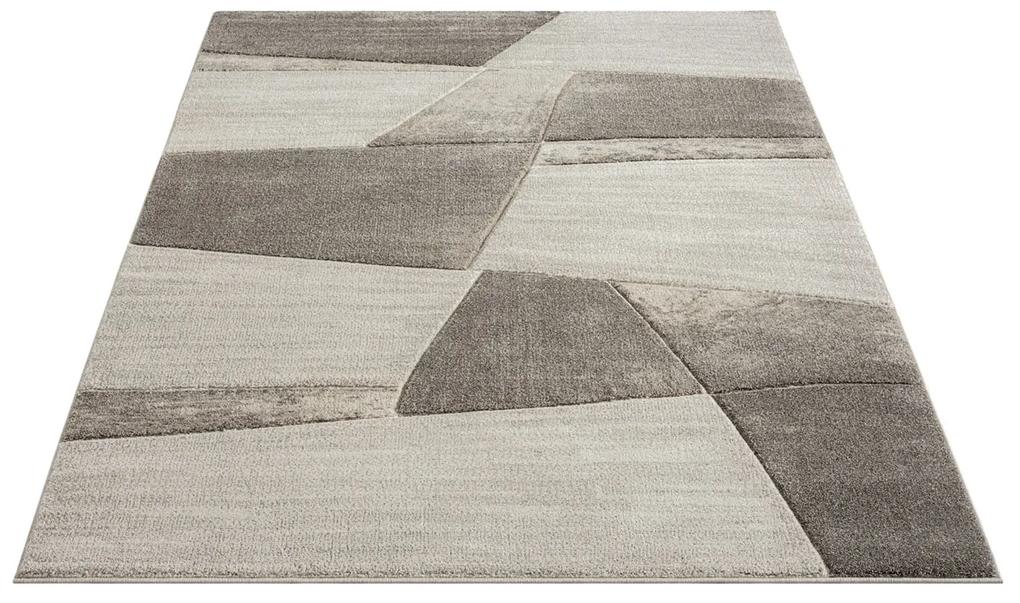Dekorstudio Moderný koberec BONITO 9053 hnedý Rozmer koberca: 160x230cm