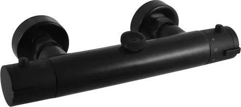 Sprchová batéria RAV SLEZÁK bez výpustu 150 mm čierna TRM81.5CMAT