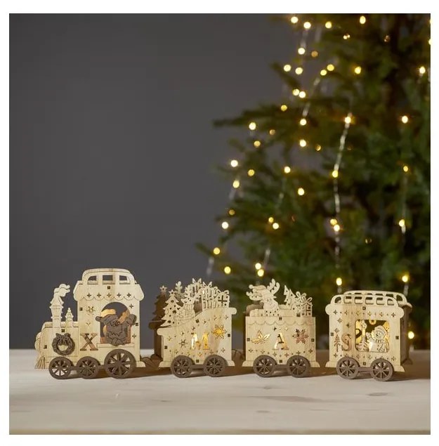 Eglo 410426 - LED Vianočná dekorácia YULETIDE 4xLED/0,06W/2xAA