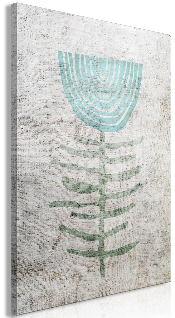 Artgeist Obraz - Blue Lily (1 Part) Vertical Veľkosť: 20x30, Verzia: Standard
