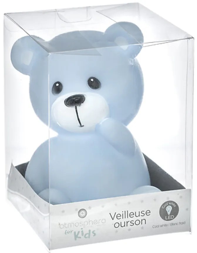 LED detské nočné svetlo TEDDY 10x13,5 cm - viac farieb Farba: Ružová