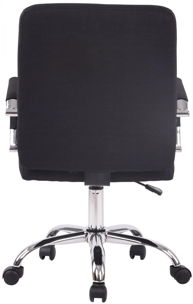 Kancelárska stolička D-Pro látka - Čierna