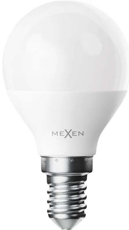 Mexen Nova, LED žiarovka E14, G45, 1W, studená - 6500K, 105 lm - L101-E14-0165-01