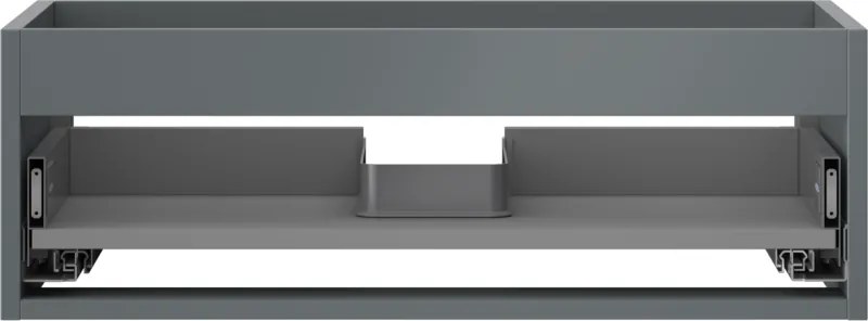 Mexen Box-A, závesná skrinka 70 cm, 1 zásuvka, grafitová matná, 91AX0-0700-235-1-66