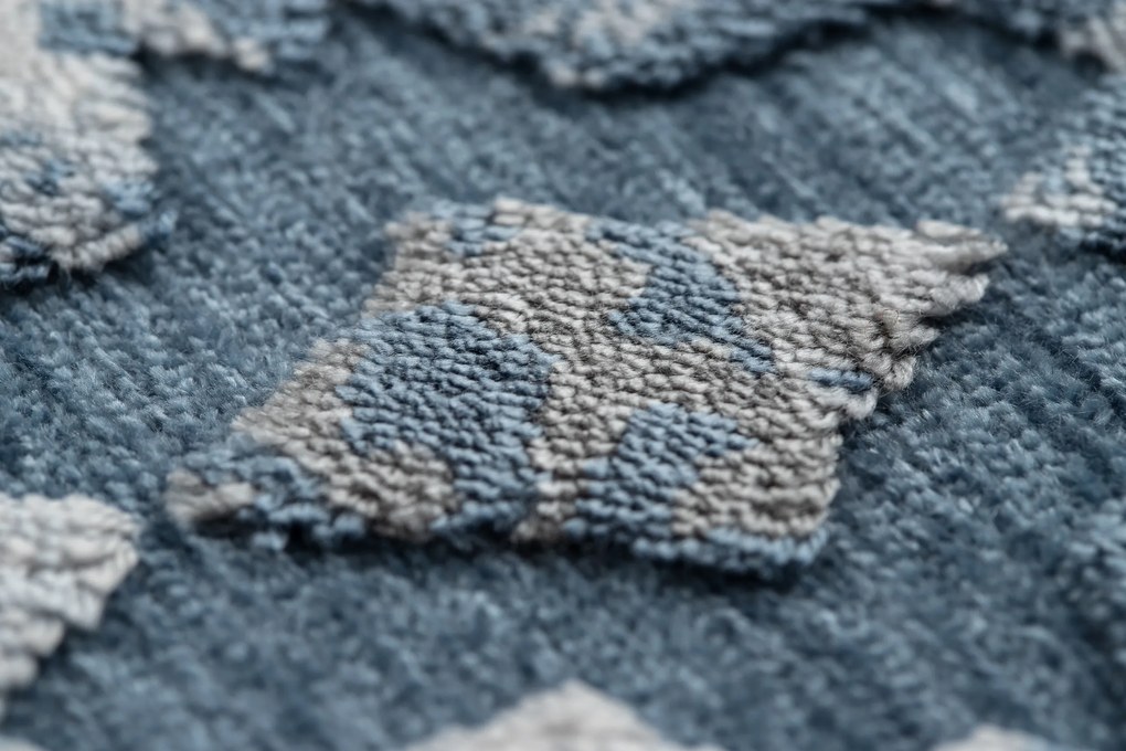 Koberec AKRYL YAZZ 7006 ORIENT, modrý