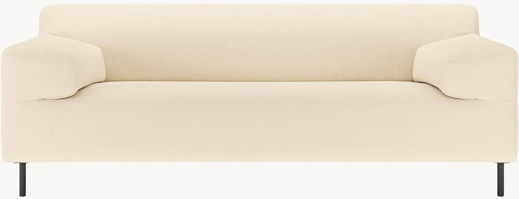 Pohovka freistil180 (2-miestna), perleťovo biela/čierna, Š 202 cm
