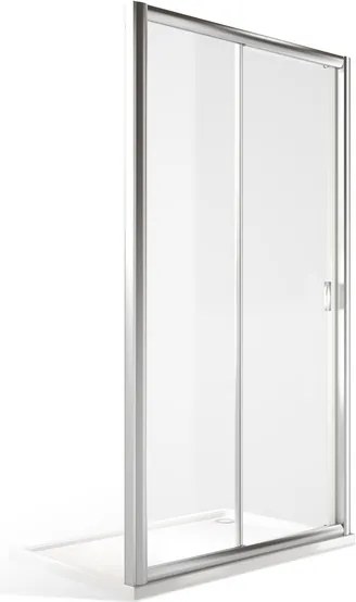 Roltechnik Outlet XXL posuvné sprchové dvere MD2 pre inštaláciu do niky - bez vaničky ROTH-Variant: šírka: 130 cm - (MD2/1300 - 547-1300000-00-02), R…