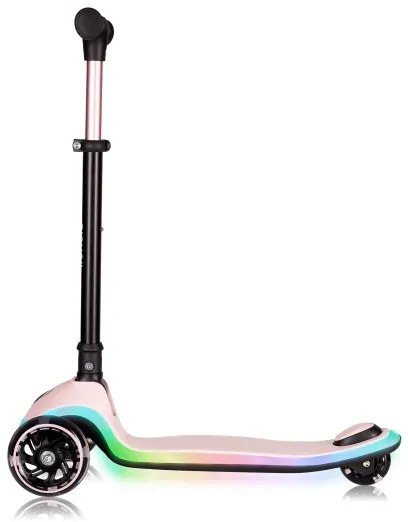 Lionelo - Detská kolobežka MEY 3xAAA Ružová