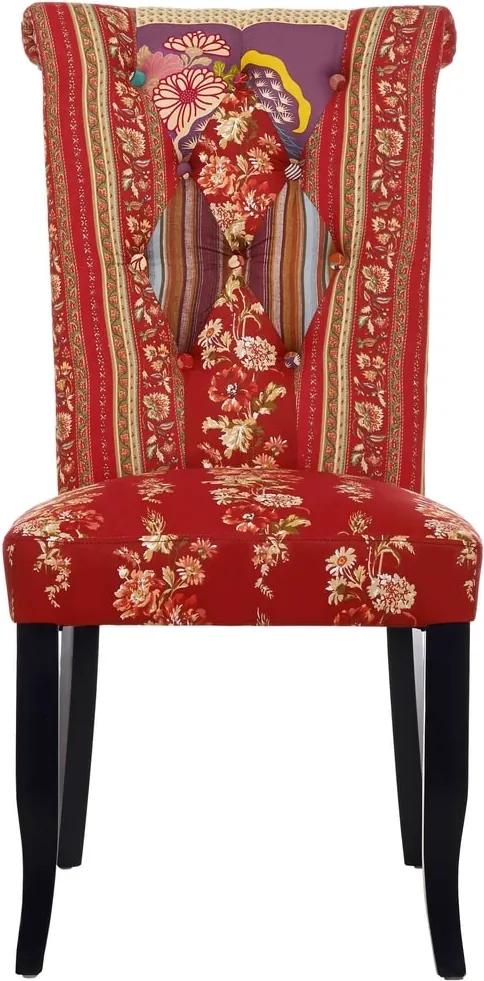 PATCH Patchwork stolička - červená