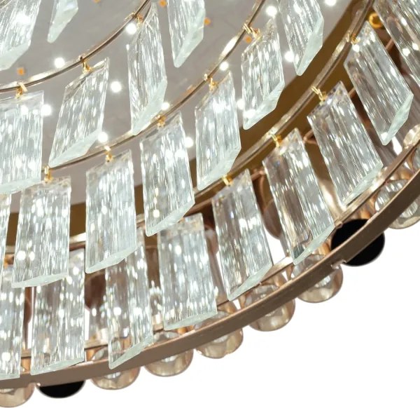 BRILAGI - LED stmievateľné stropné svietidlo CROWN LED/41W/230V pr. 48 cm zlaté + DO