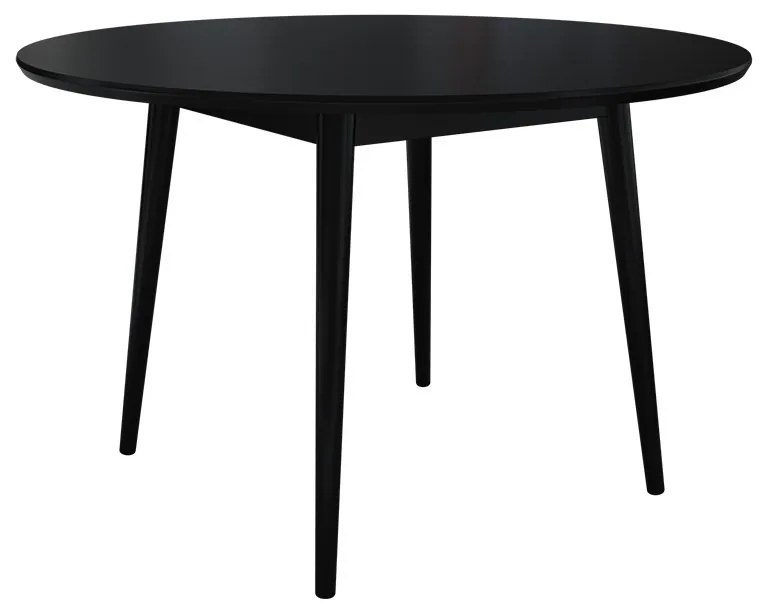Okrúhly stôl Vidariko FI 120, Farby: čierna