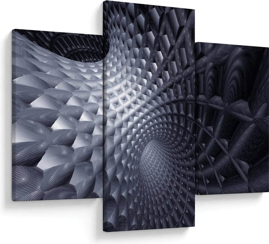 Obraz - Abstrakcia 3D (90x60 cm)