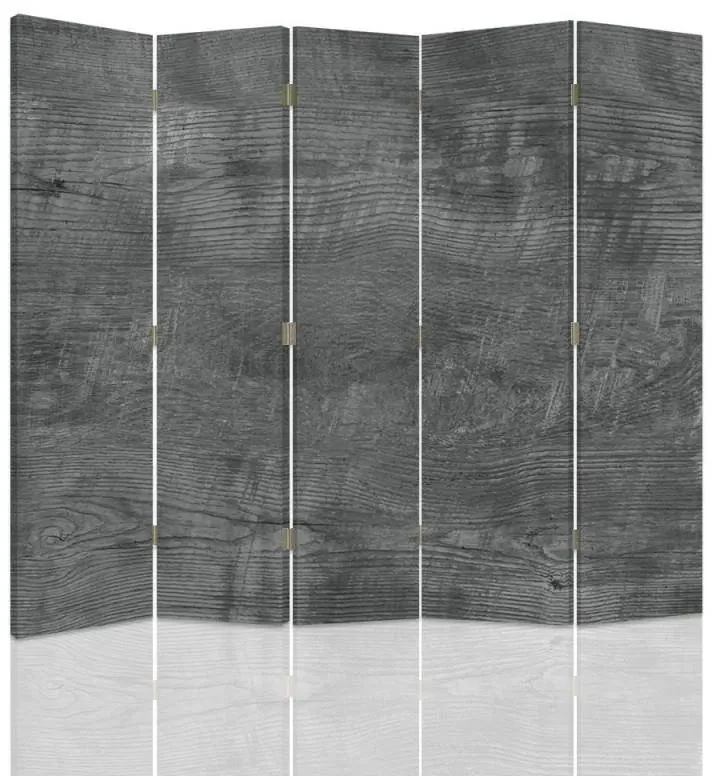 Gario Paraván Sivé drevo Rozmery: 180 x 170 cm, Prevedenie: Otočný paraván 360°