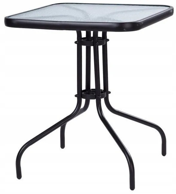 Záhradný sklenený stôl 60 cm