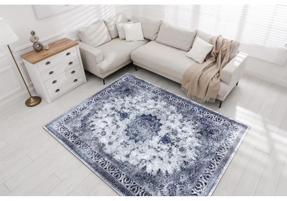 Kusový koberec Agoche modrý 120x170cm